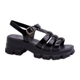 Sandalias veganas Zaxy Negro