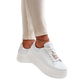 Vinceza Zapatillas mujer con plataforma Blanco