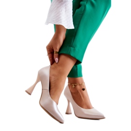 Lewski Shoes Salón mujer beige