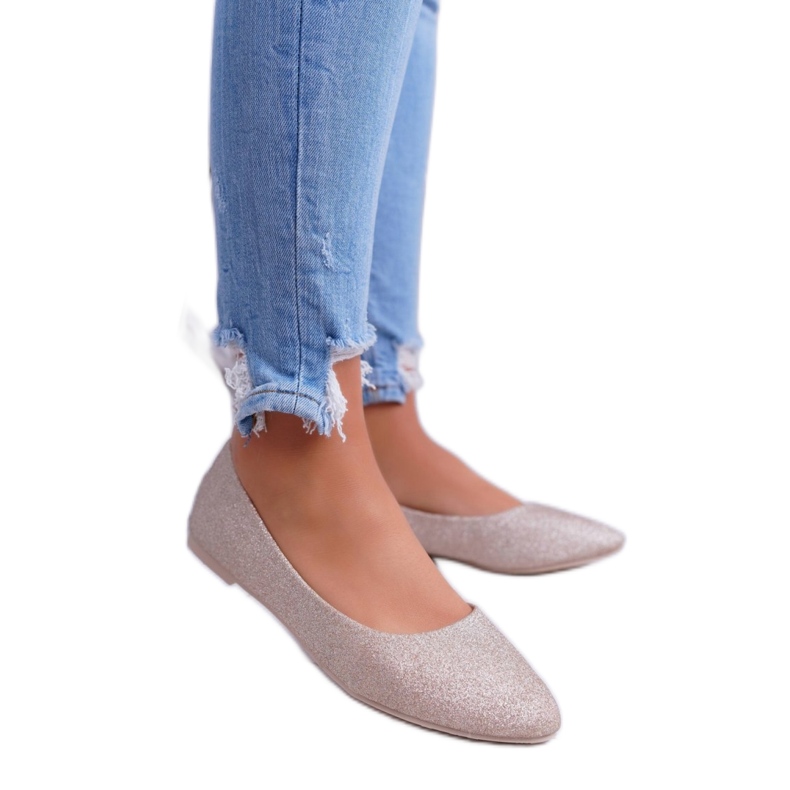 Bailarinas Modelo Tiffy CC200P Oro - Step in style amarillo