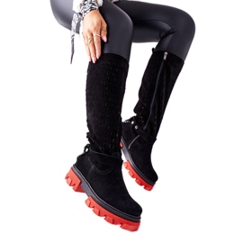 Step in style Botas Modelo Lewski 2866/G Negro - Paso con estilo