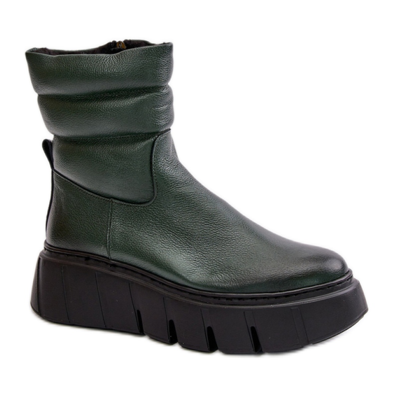 Botines de mujer Zazoo Verde Oscuro Botines de mujer Zazoo Verde Oscuro