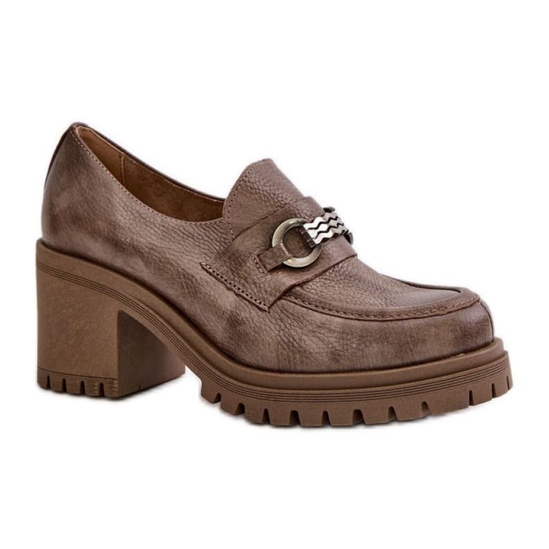 Zapatos mujer Zazoo Beige Oscuro