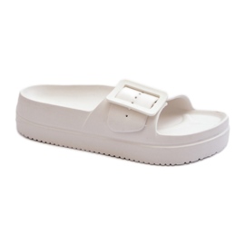 Step in style Sandalia Chanclas Modelo Big Star NN274A661 Blanco - Pisa con estilo