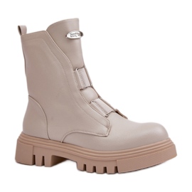 Step in style Modelo Workers Mailyra RMR2150-19 Beige Claro - Paso con estilo