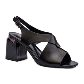 Step in style Sandalias Modelo Asellesa 62111 Negro - Pisa con estilo