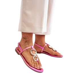 Sandalias Modelo Chanclas Rosa