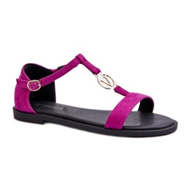 Sandalias Modelo Vinceza Fucsia rosado