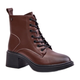 Botines Modelo Vinceza Marrón