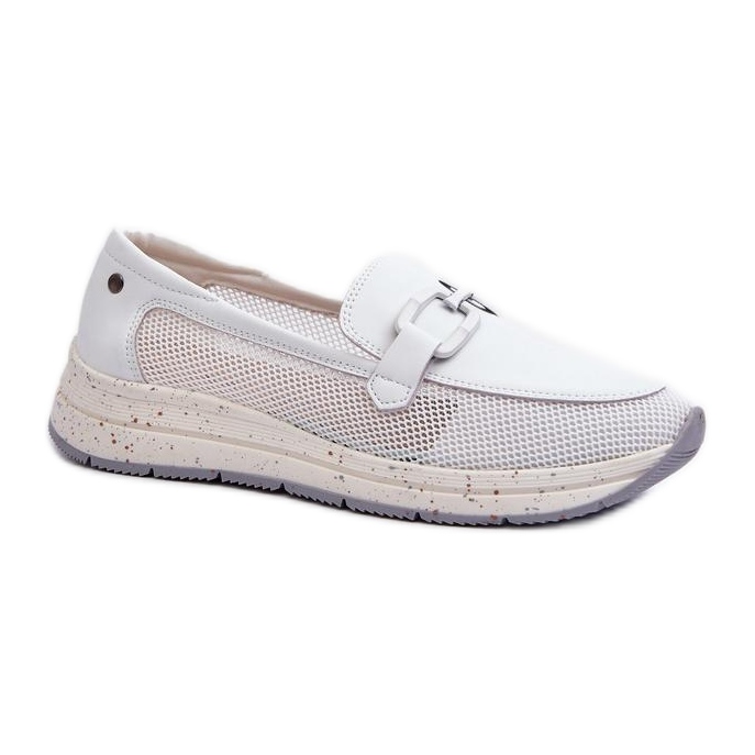 Mocasines Deportivos Blancos