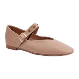 Bailarinas Modelo 6690 Beige
