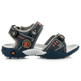 American Club sandalias de niños americanos azul