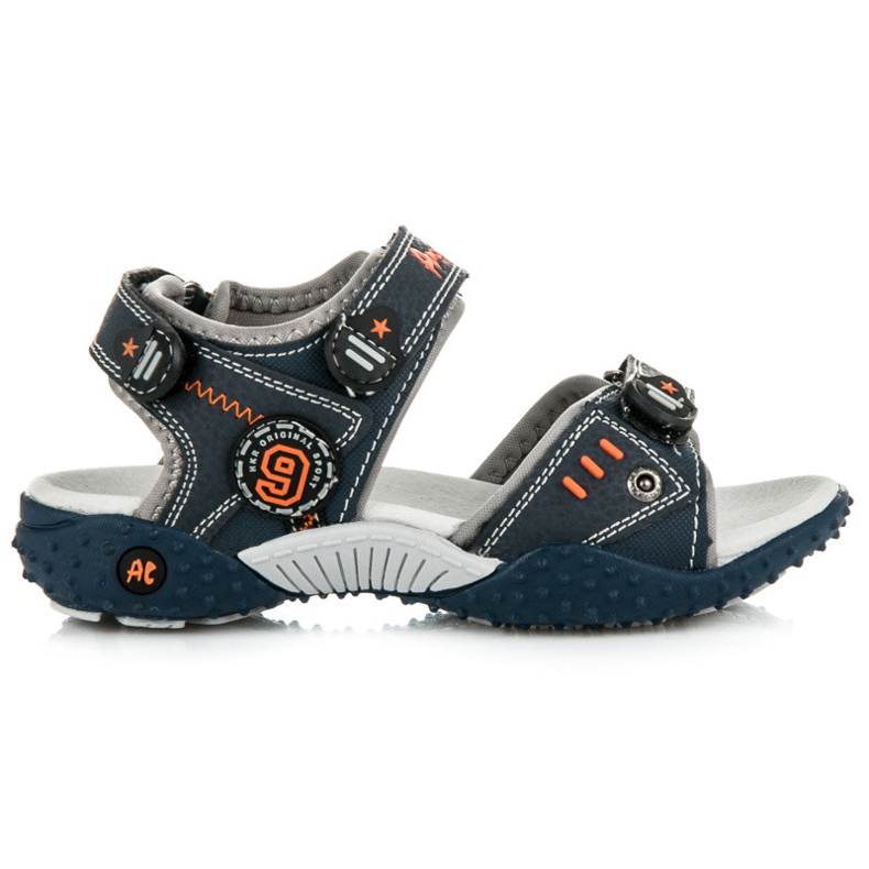 American Club sandalias de niños americanos azul