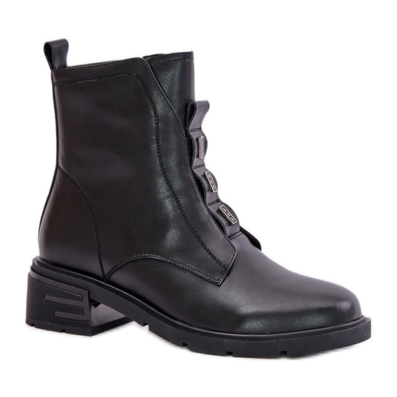 Evento Botines planos de mujer negro Evento Botines planos de mujer negro