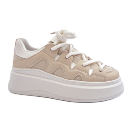 Step in style Zapatillas Deportivas Modelo Vinali 55-22 Beige - Pisa con estilo