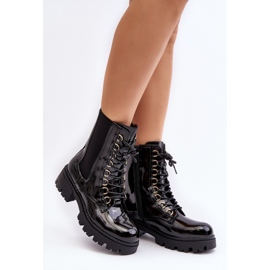 Step in style Workers Modelo Charmea F33-1 Barniz Negro - Paso con estilo