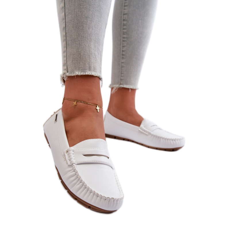 Step in style Mocasines Modelo Rerceria HH712-9/HH712D-9 Blanco - Paso con estilo