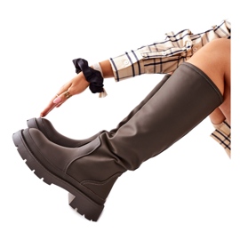 Botas aislantes de mujer 1396 caqui marrón