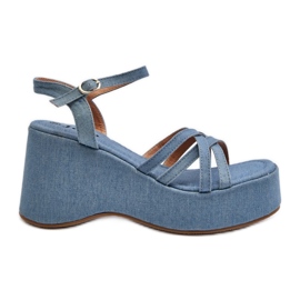 Sandalias Modelo FF-20 Azul