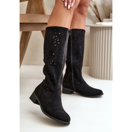 Step in style Botas Modelo Orchides NS525P Negro - Paso con estilo