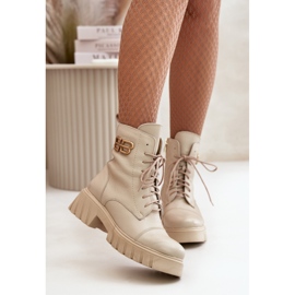Step in style Workers Modelo Zazoo 60486 Beige Claro - Paso con estilo