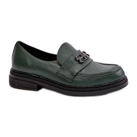 Zapatos modelo Zazoo Verde Oscuro
