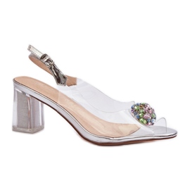 Step in style Sandalias Modelo Da MR38-454 Plata - Pisa con estilo gris