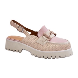 Step in style Sandalias Modelo Da MR38-656 Beige - Pisa con estilo