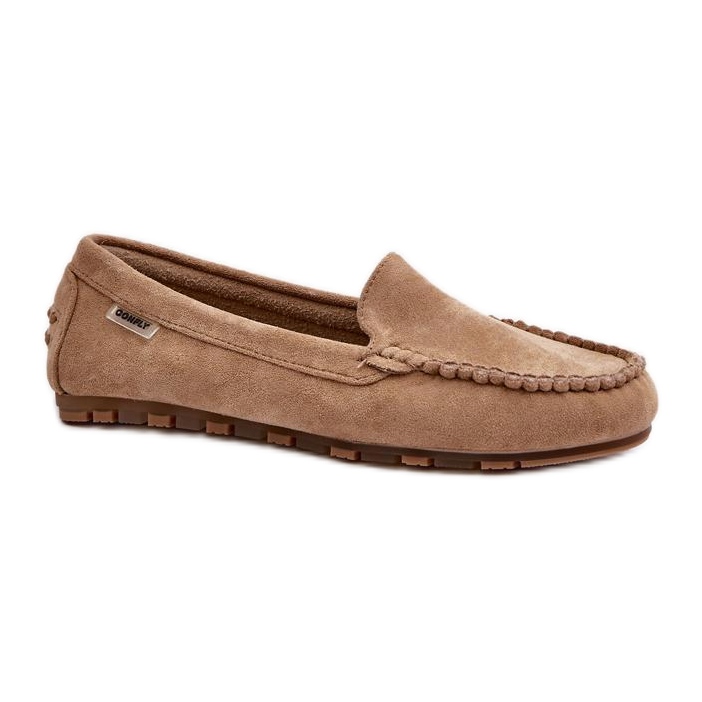 Mocasines de ante marrón