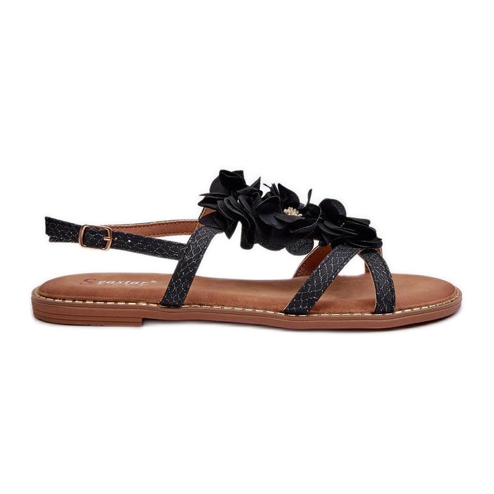 Step in style Sandalias Modelo Abidina JL85 Negro - Pisa con estilo
