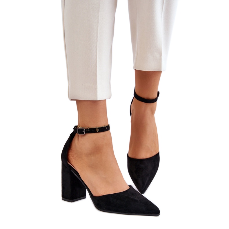 Step in style Salón Modelo Lexie QA203P Negro - Paso con estilo Step in style Salón Modelo Lexie QA203P Negro - Paso con estilo