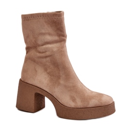 S. BARSKI Botas aislantes para mujer S.Barski, beige