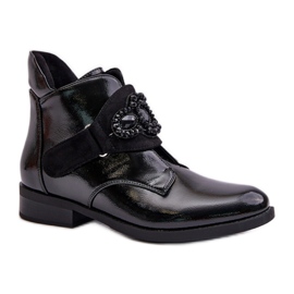 S.Barski HY42-021 Botas negras negro