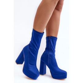Step in style Botas Modelo Peculia D88-26 Azul - Paso con estilo