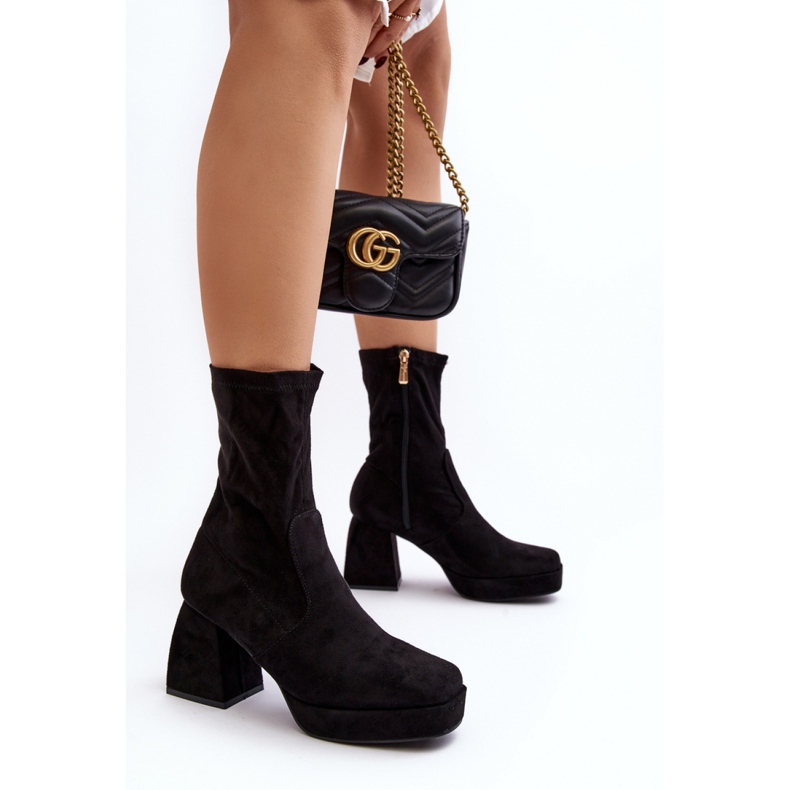 Step in style Botas Modelo Adelles HP-340 Negro - Paso con estilo