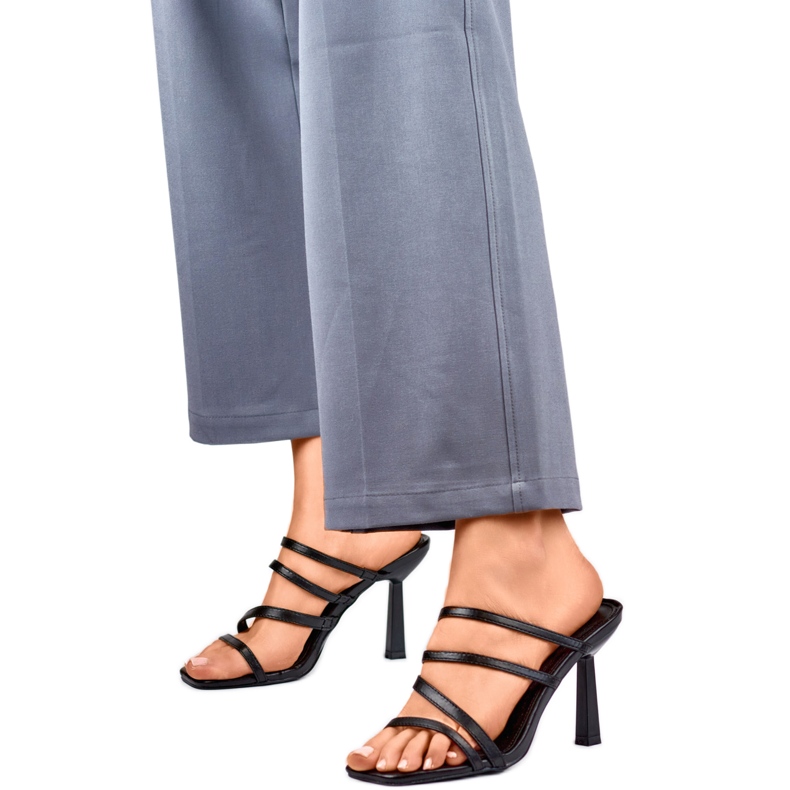 Chanclas Mujer Elegantes 4772B negro