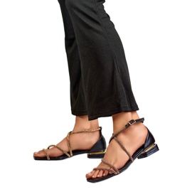 Sandalias de mujer GD-DO-161B negro