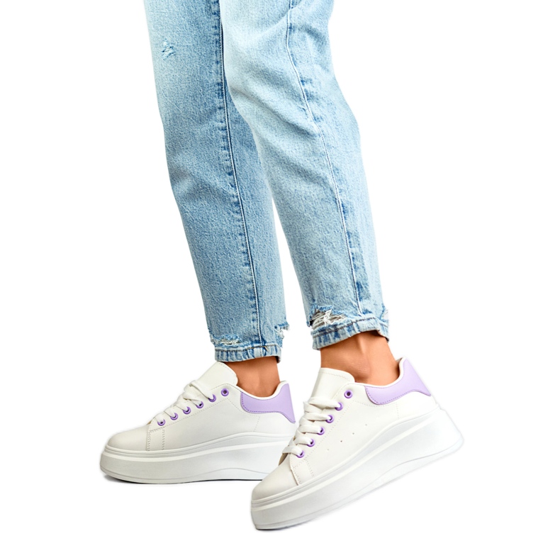 Zapatillas Deportivas Mujer LL23171PU blanco Zapatillas Deportivas Mujer LL23171PU blanco