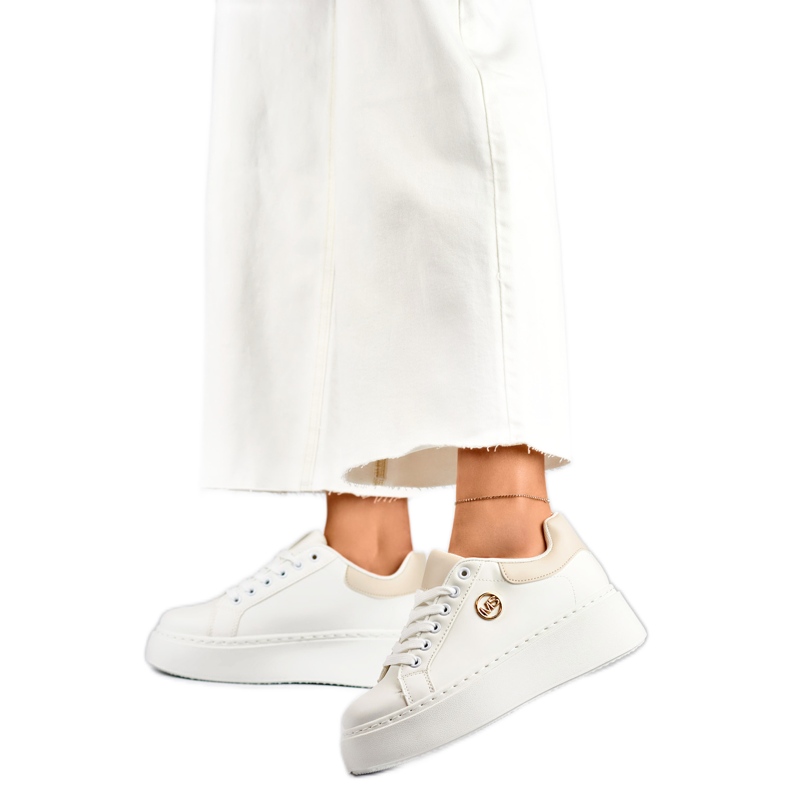 Zapatillas Deportivas de Mujer TL249-9-8W/BE blanco