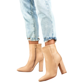 Botas sin aislamiento para mujer D7959KH, beige