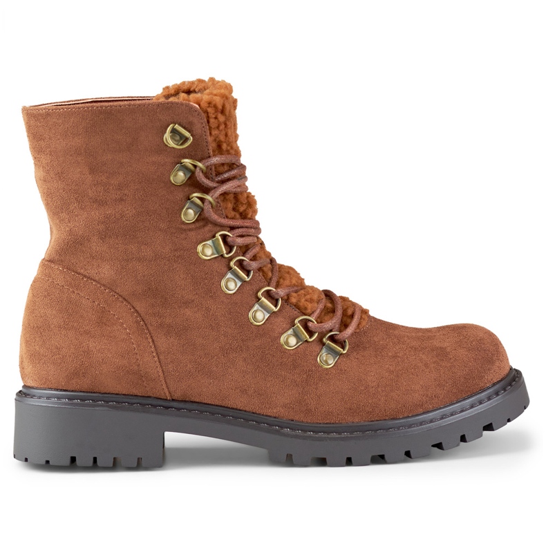 Botas Obrera Mujer Y2191C marrón Botas Obrera Mujer Y2191C marrón