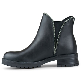 Botas Chelsea con aislamiento para mujer RXJ-169B, negro