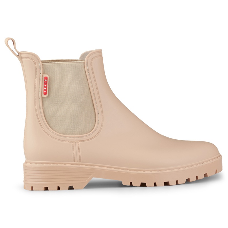 Botas de agua de mujer S17BE, beige