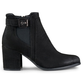 Botas de Mujer Forradas con Pelo 260034B-SU negro
