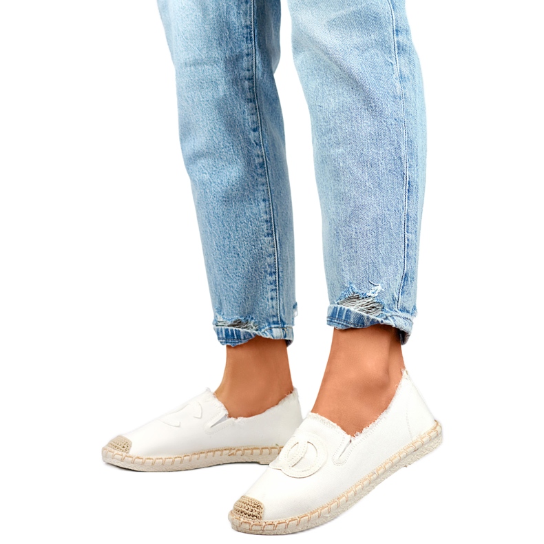 Alpargatas Modelo 2202-8W Blanco - PRIMO