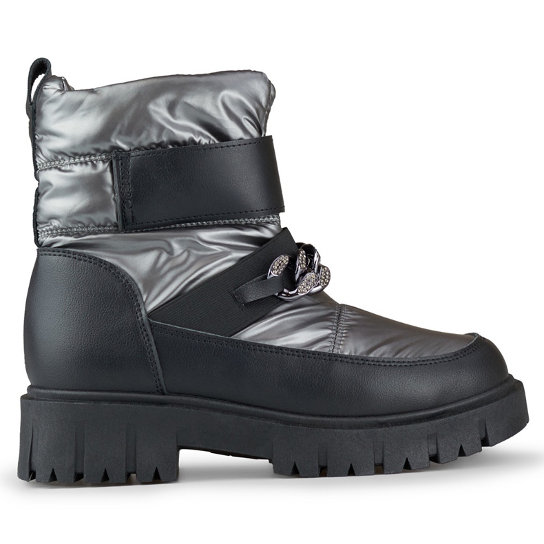 Botas de nieve Modelo JH-5SI SIlver plata