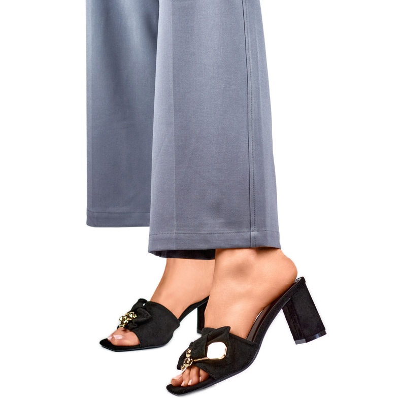 Sandalia Chanclas Modelo 8734B Negro