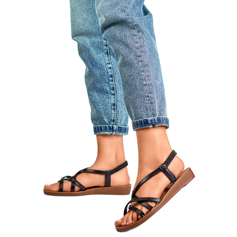 Sandalias Mujer PS07B Negro