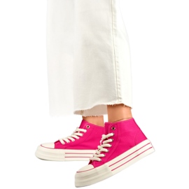 Deportivas con plataforma BL507FU Rosa rosado
