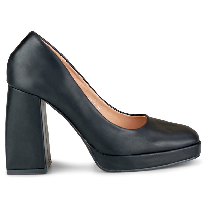 Zapatos de tacón para mujer M045B, negro